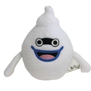 Yo-Kai Watch Plush Whisper White Ghost Yo Kai Yokai Hasbro Stuffed Animal 7" Toy